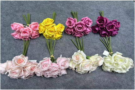 6-Head Bunch Rose