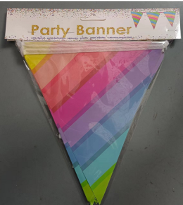 Party Triangle Flag(12/pack)