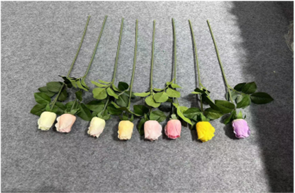 Single-stem Rose Bud