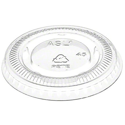 Amhil ** Clear Plastic Lids for 1oz ( ASL1), 100pcs