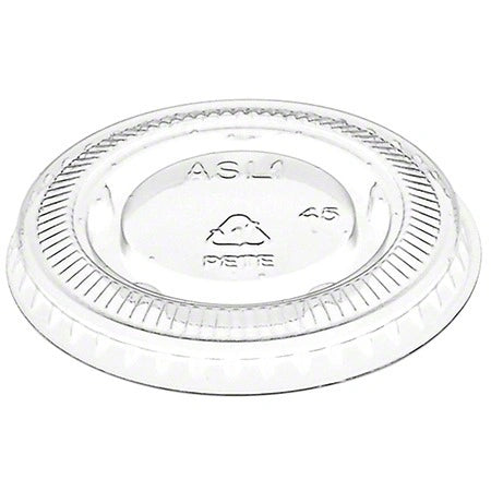 Amhil ** Clear Plastic Lids for 1oz ( ASL1), 100pcs