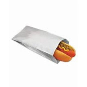 Atlas ** Foil Hot Dog Bags Plain 7_x 1.5_x 5_, 1000pcs
