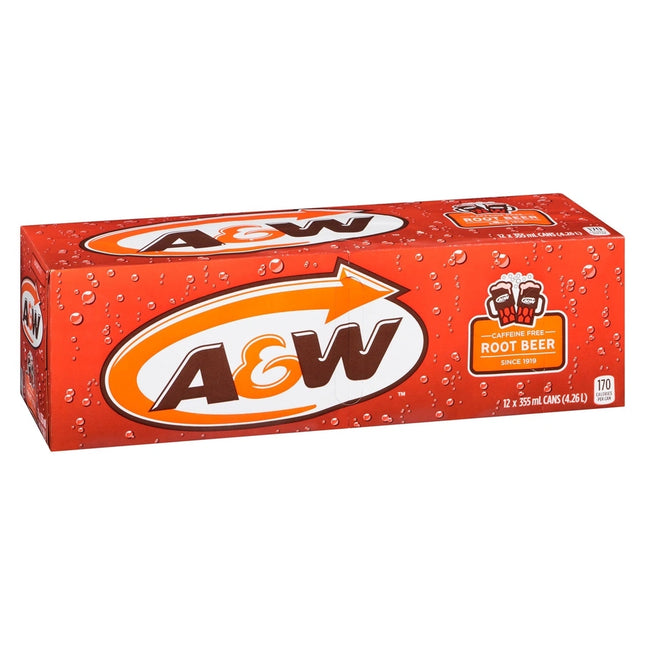 A&W Root Beer, 12x355ml