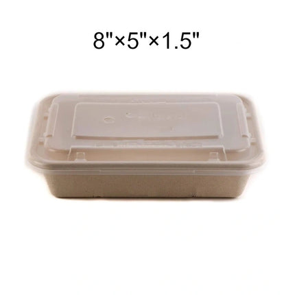 BIO ** Compositable Container 8x5x1.5_, 150 Sets