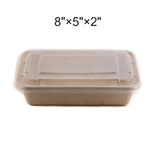BIO ** Compositable Container 8x5x2_, 150 Sets