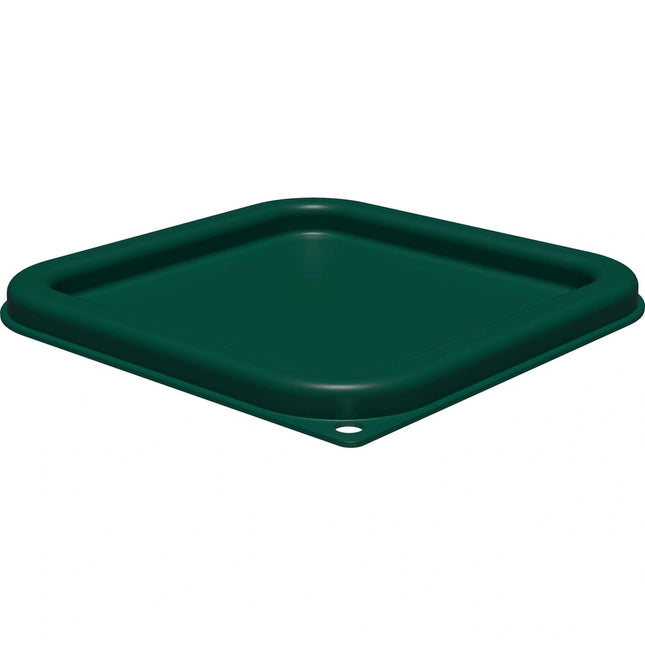 Carlisle ** Container Lid SQ 2/4 QT Green, Each