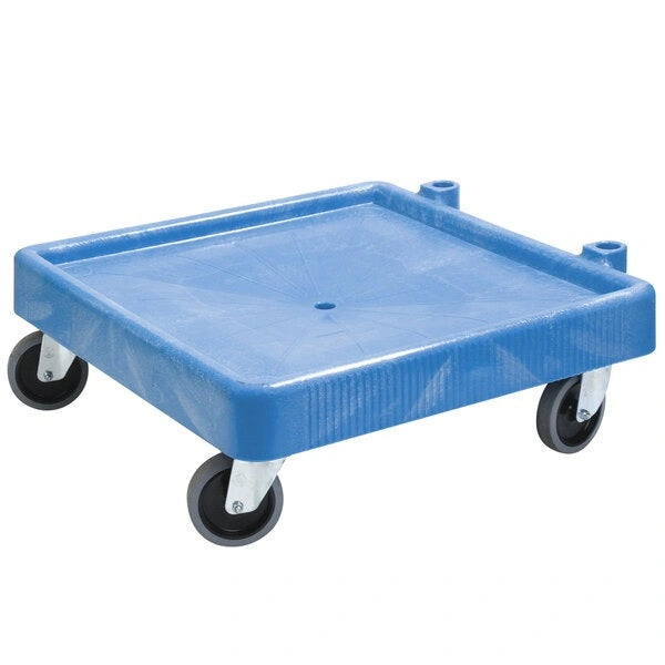Carlisle ** Dolly Cart For Glass Rack Without Handle, Blue