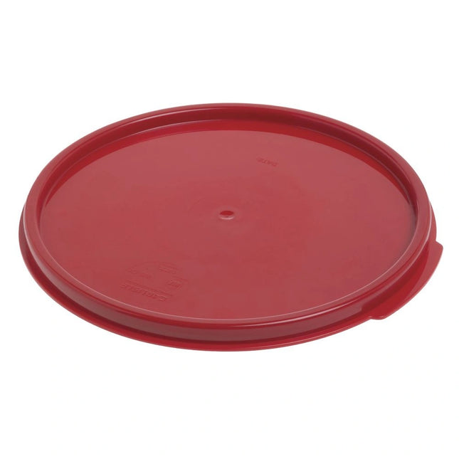 Carlisle ** Storage Container Round Lid 6-8QT Red