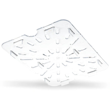 Carlisle ** StorPlusª Drain Grate Ð Food Pan PC 1/2 Size Ð Clear, Each
