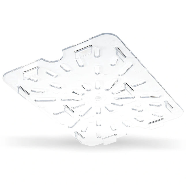 Carlisle ** StorPlusª Drain Grate Ð Food Pan PC 1/2 Size Ð Clear, Each