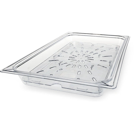 Carlisle ** StorPlusª Drain Grate Ð Food Pan PC Full Size Ð Clear, Each