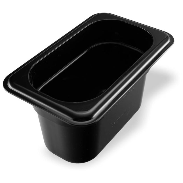 Carlisle ** StorPlusª Food Pan 4_ DP 1/9 Size Ð Black, Each