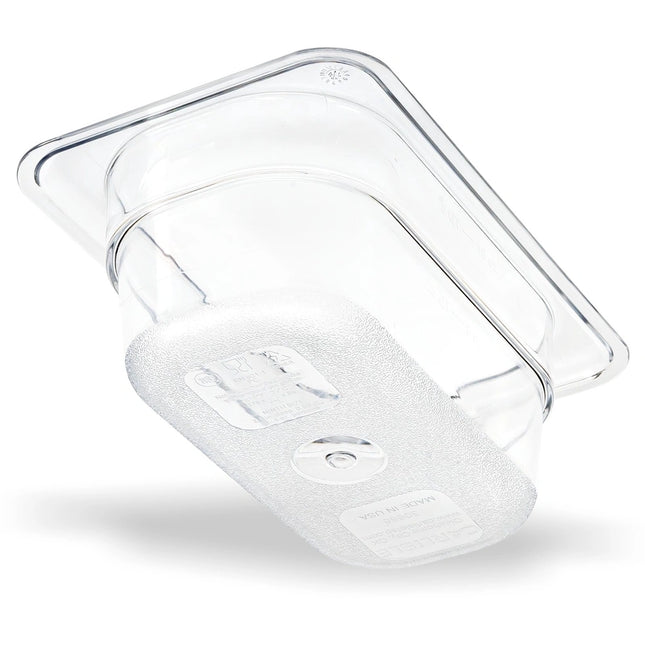 Carlisle ** StorPlusª Food Pan PC 2.5_ DP 1/9 Size Ð Clear, Each