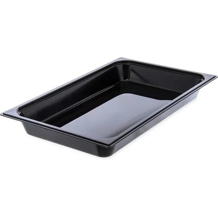 Carlisle ** StorPlusª Food Pan PC 2.5_ DP Full Size Ð Black, Each