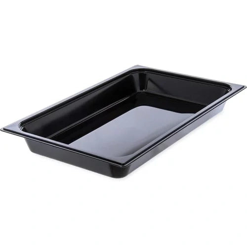 Carlisle ** StorPlusª Food Pan PC 2.5_ DP Full Size Ð Black, Each