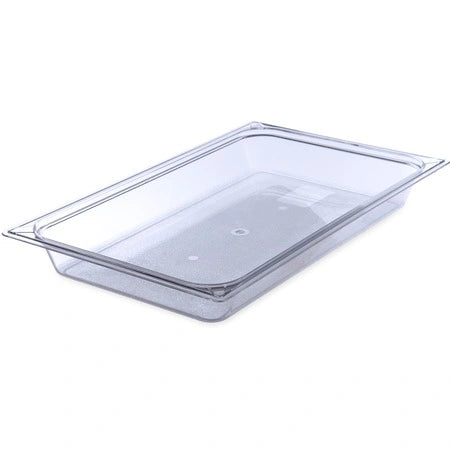 Carlisle ** StorPlusª Food Pan PC 2.5_ DP Full Size Ð Clear, Each