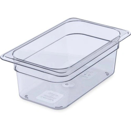 Carlisle ** StorPlusª Food Pan PC 4_ DP 1/4 Size Ð Clear, Each