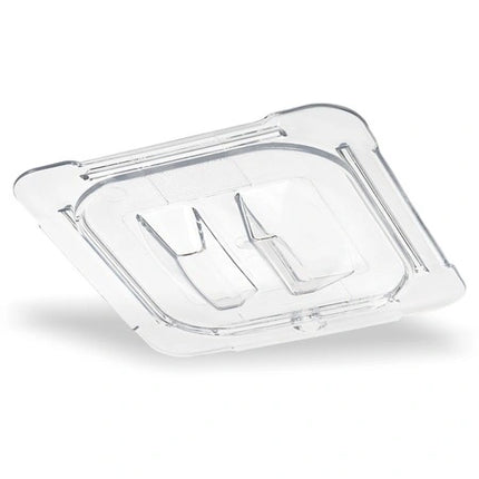 Carlisle ** StorPlusª Univ Lid Ð Food Pan PC Handled 1/6 Size Ð Clear, Each