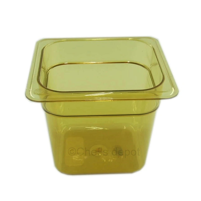 Carlisle**Amber Food Pan Gn1/6 6_, HH