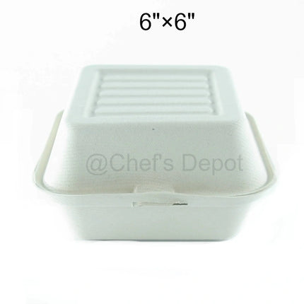 Chartland ** 9_9 Bagasse(Brown) Container 50pcs