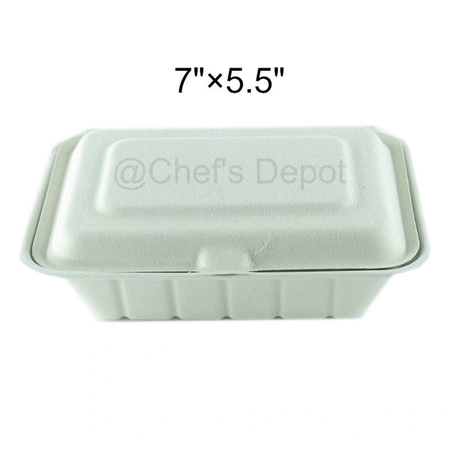 Chartland ** 7_5.5 Bagasse/compostable Container 50pcs