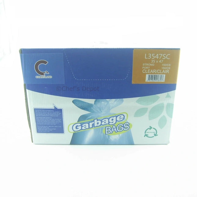 Chartland ** Garbage Bag 35_47 Strong Clear, 150pcs