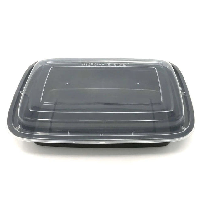 Chartland/PCM ** 32oz Rectangular Microwavable Container Combo(T-32), 150 Sets