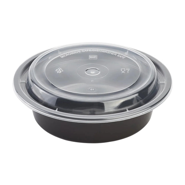 Chartland/PCM ** 6_ Round Microwavable Container 16oz (RC-16), 150 Sets