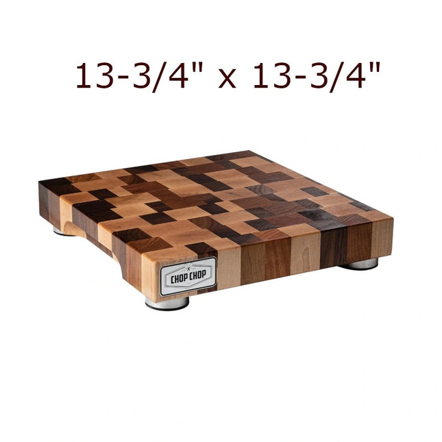Chop Chop ** Chef Series Brushed Aluminum 13-3/4_ x 13-3/4_ Mixed, Each