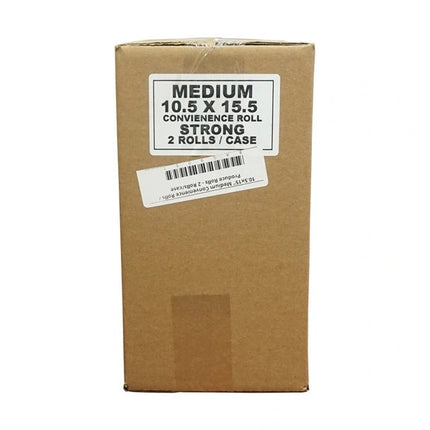 Convenience Roll Bags 10.5 x 15 Medium, 2 Rolls per Case
