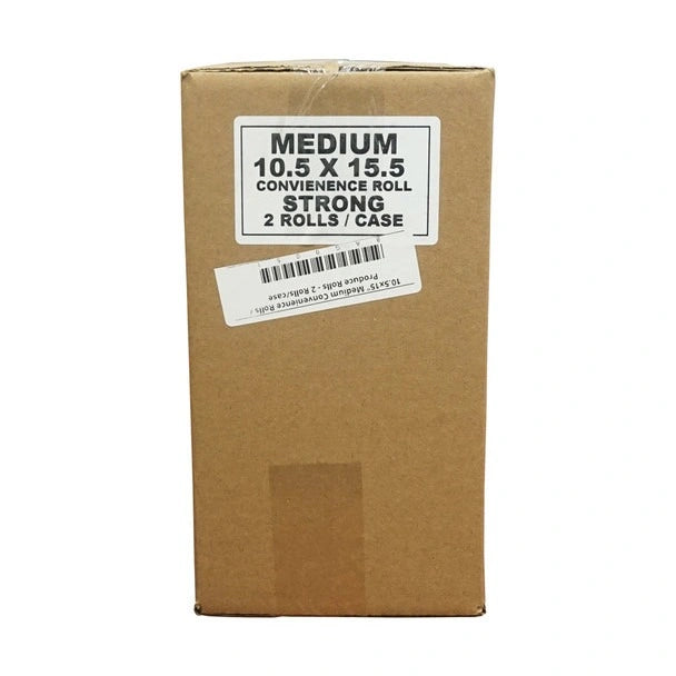 Convenience Roll Bags 10.5 x 15 Medium, 2 Rolls per Case