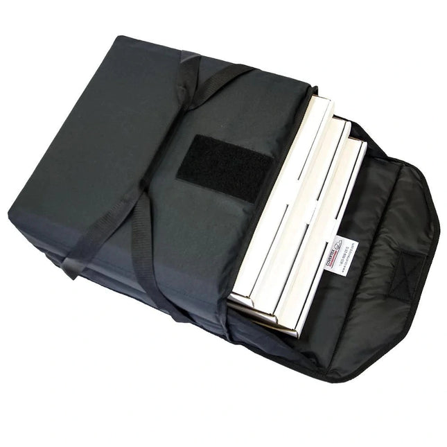 Crown Cookware ** Pizza Bag: Holds 5 Up X 16_ Black Pack W/Ticket Window, Each