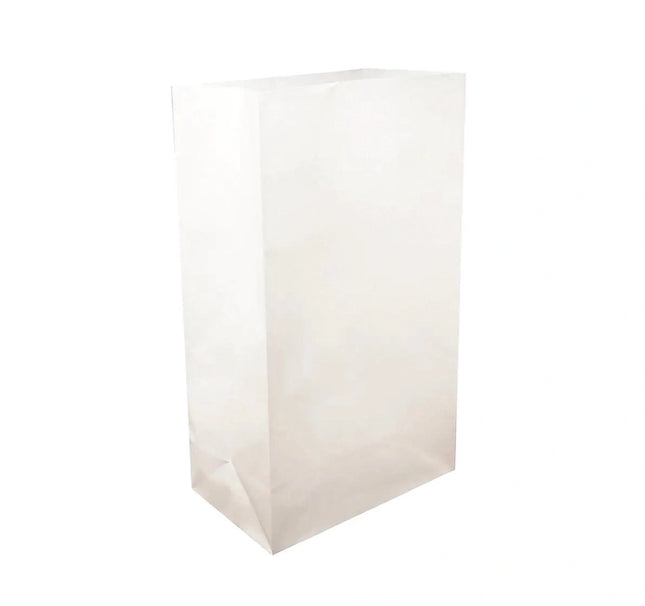 Crown/SF ** Plain White Grocery Bags No.12, 500pcs