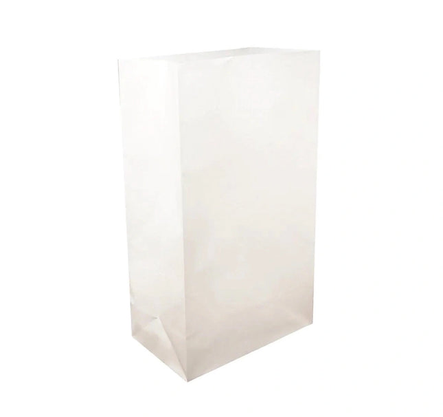 Crown/SF ** Plain White Grocery Bags No.20, 500pcs