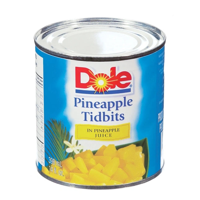 Dole ** Tidbits Pineapple In Syrup, 432ml