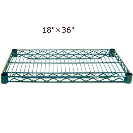 EFI ** Epoxy Coated Wired Shelf 18_ x 36_ Green