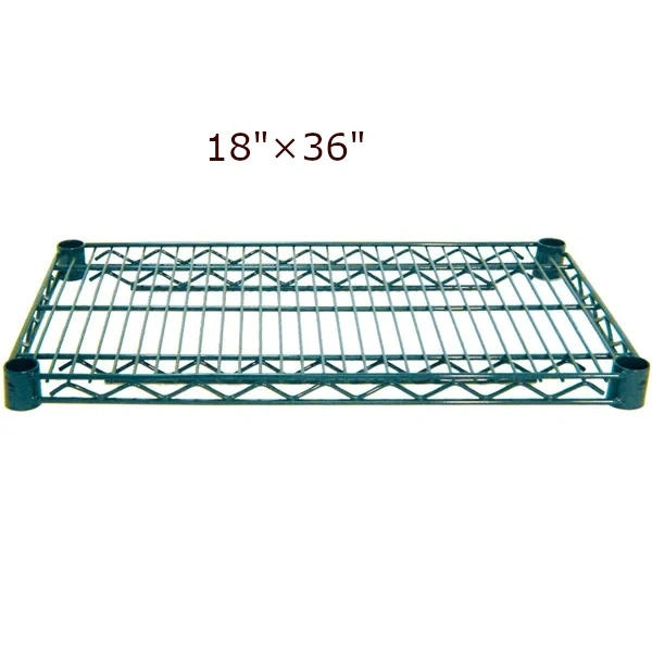 EFI ** Epoxy Coated Wired Shelf 18_ x 36_ Green