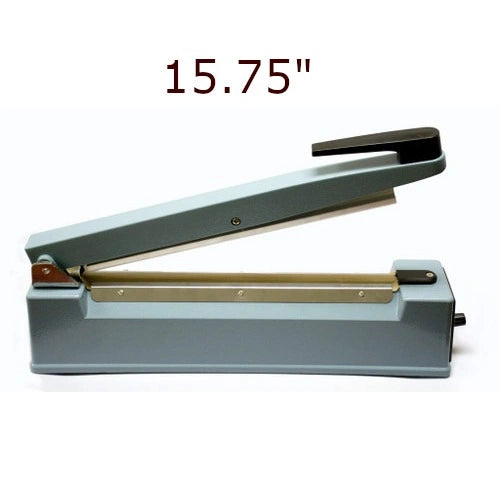 Eurodib ** Hand Impulse Sealer 15.75_ Sealing Bar 110V, Sealing Width: 2mm (0.07_), Film Thickness: ²0.3mm (0.01_), Sealing Time: 0.2-3 Sec, Each