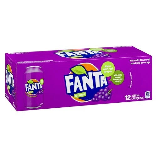 Fanta Grape, 12x355ml