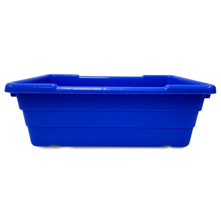 Friends ** Plastic Lug- Blue, 25_15.75_8.5_