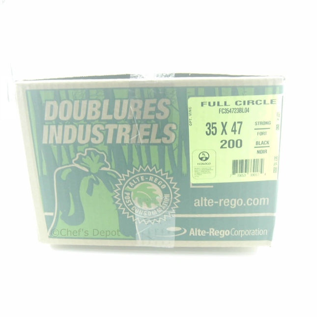 Full Circle ** Garbage Bags 35_x 47_ Strong Black, 200pcs