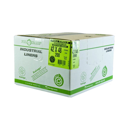 Full Circle** Garbage Bags 42_ x 48_ Strong Black, 200pcs