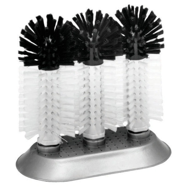 Johnson Rose ** Glass Brushes Refill Only, Triple, Nylon Bristles
