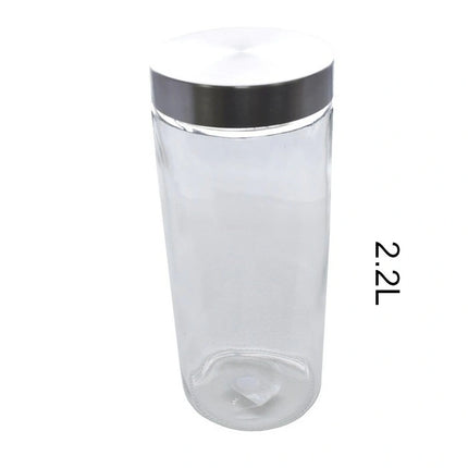 Kayali  **  2.2 L Glass Jar With Metal Lid
