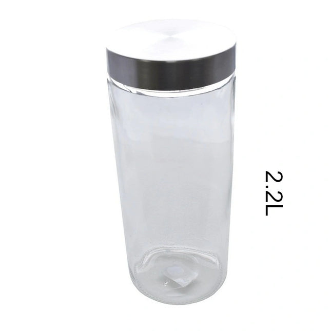 Kayali  **  2.2 L Glass Jar With Metal Lid