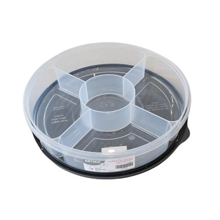 Kayali ** 2 L Plastic Storage Container With 5 Div.