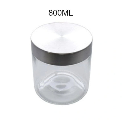 Kayali  **   Glass Jar With Metal Lid ( 800 Ml )