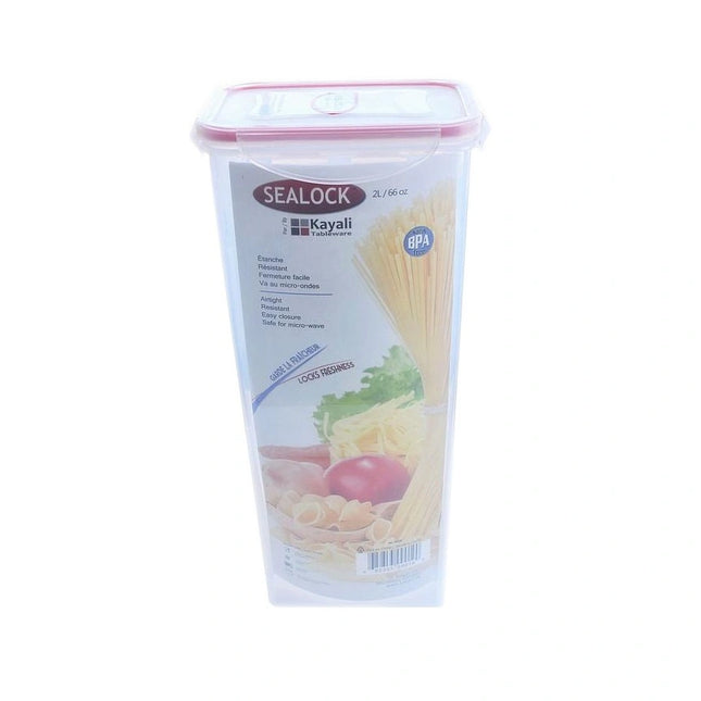 Kayali  **  Sealock 2L Rectangular Plastic Container