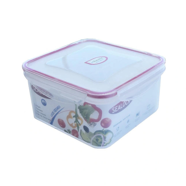 Kayali  ** Sealock 2L Square Plastic Container, Each