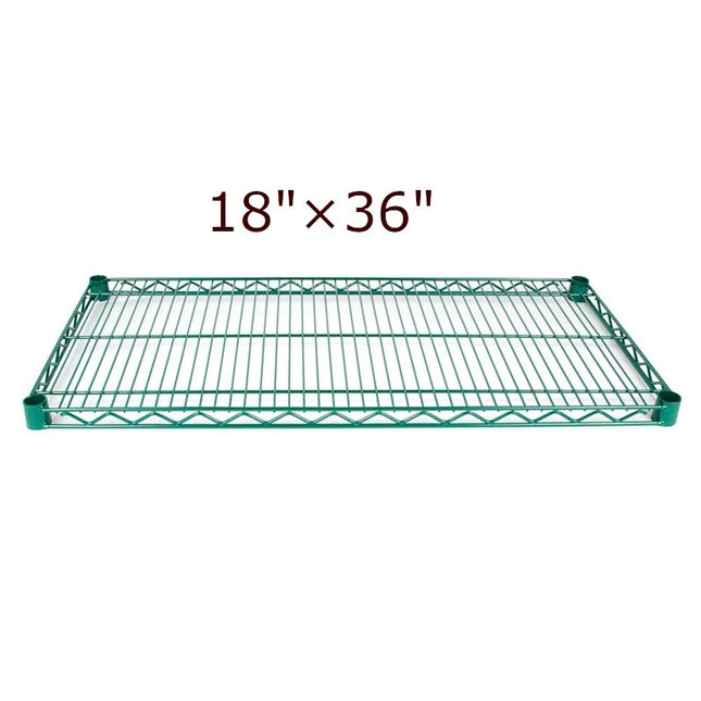 Magnum ** Epoxy Coated Wired Shelf 18_ x 36_ Green